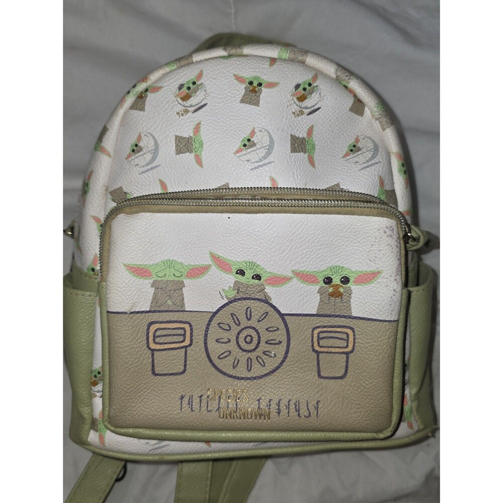 Danielle Nicole Grogu "The Child" baby Yoda mini Backpack Bag Tote purse!